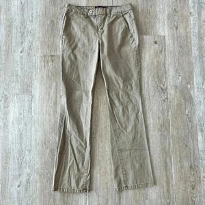 Womens Gloria Vanderbilt Tan/Khaki Pants - 8